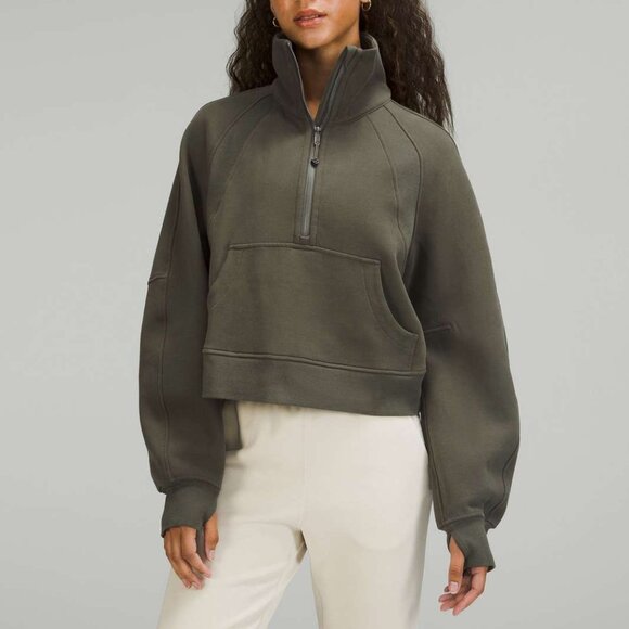 Lululemon Scuba Oversized Funnel Neck in Carob Brown size XS/S - Picture 1 of 8